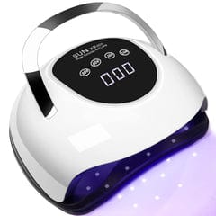 Lámpara UV LED 220W para uñas de gel con 56 LED, 4 temporizadores y sensor a 9.99€