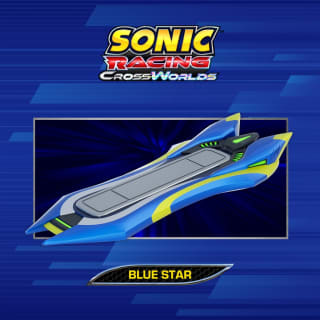 Sonic Racing: CrossWorlds - "Blue Star" Extreme Gear grais in de PS Store