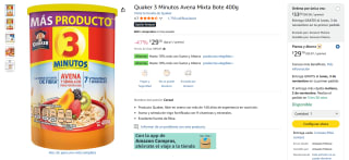 Quaker Avena Mixta 400g por $30 | Oferta Amazon