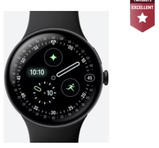 Google Pixel Watch 4 Zwart 45 mm bij Belsimpel