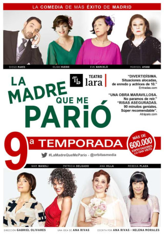 Gratis entrada a la obra La Madre que me Parió en Teatrolara Promoción 2x1