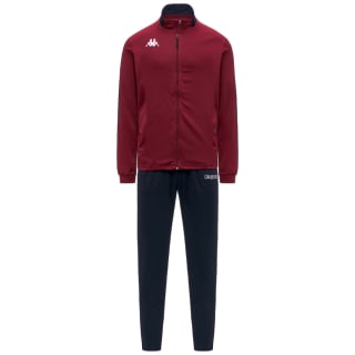 Chándal de fútbol ajustado rojo y azul para hombre por 14.90€