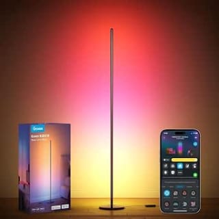 Govee Lámpara de Pie LED, RGBIC Lámpara Regulable 2700-6500K por 53.99€