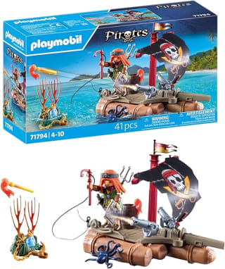 PLAYMOBIL | Pirates | Schattermijn op piratenvlot voor €10,25 met Amazon prime