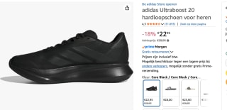 Adidas ULTRABOOST 20 Unisex Schoenen voor €22,95 bij Amazon