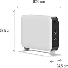 Mill CO2200MECMAX- design convectorkachel - 2200W voor €79,99 bij Joybuy