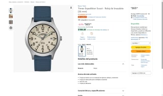 Timex Expedition Scout por $565 | Oferta Amazon