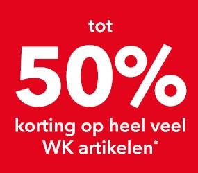 Tot 57% korting op veel WK artikelen bij Scapino