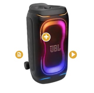 Enceinte de soirée portable sans fil Bluetooth JBL PartyBox Stage 330 Noir à 599,99€