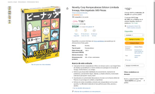 Rompecabezas Snoopy 500 Piezas por $156 | Oferta Amazon