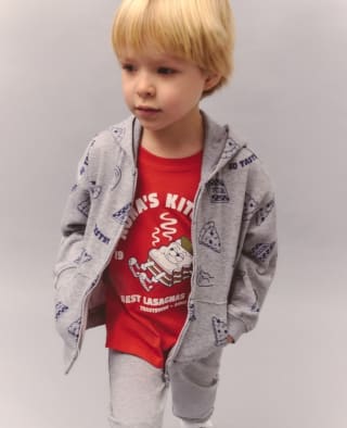 Sudadera abierta de niño Kids El Corte Inglés por 5.39€.