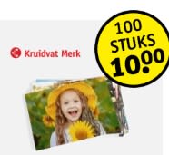 100 Kruidvat Merk Foto-afdrukken (10x15cm) voor €10