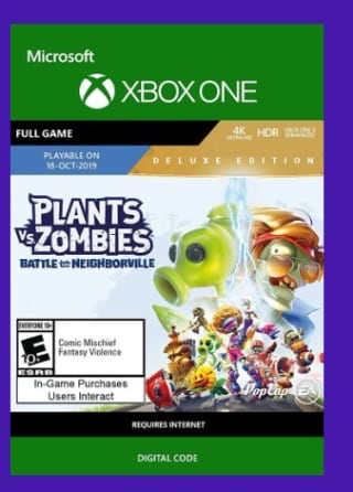 Plants vs. Zombies: Battle for Neighborville Deluxe Edition (Xbox One) Xbox Live Key