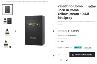 Valentino Uomo Born In Roma Yellow Dream 100ml $1,589 | Amora