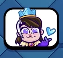 Emote de Princesa Gratis | Clash Royale