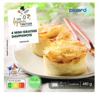 Picard Mini gratins voor €1 bij Albert Heijn