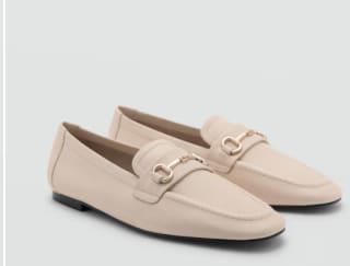 Mocasín piel hebilla por 19.99€