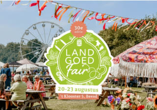 30% korting op tickets reuzenrad, rondleidingen en rondvaarten tijdens Landgoedfair