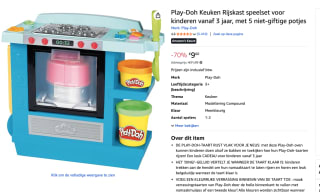 Play-Doh Prachtige Taarten Oven voor €9,60 bij Amazon