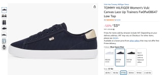 TOMMY HILFIGER damesschoenen voor €33,80 bij Amazon