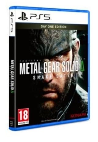 Metal Gear Solid Snake Eater Day One Edition PS5 por 49.99€.