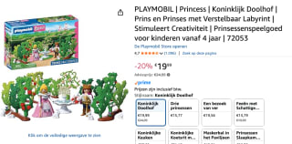 Playmobil Koninklijk doolhof voor €19,99 bij Amazon