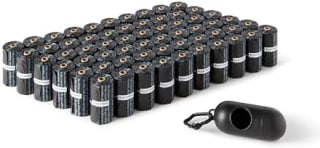 900 bolsas Amazon Basics basura para perros con dispensador por 14.81€