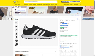 Tenis Adidas Casual Run 60s por $616 | Mercado Libre (Descuento)