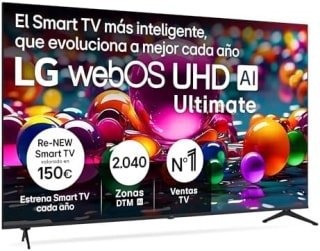LG 75UA75006LA - TV 75", UHD 4K, WebOS 25, Ultimate I 584.77€