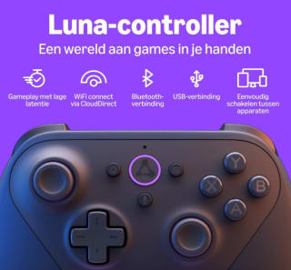 Draadloze Luna-controller voor €44,99