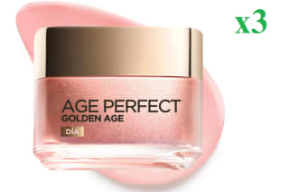 3 Botes de Crema facial embellecedora L'OREAL PARIS Age Perfect Golden 50ml a 22.16€