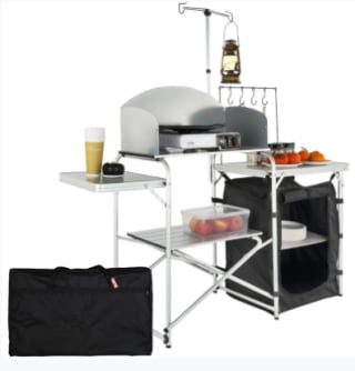Cuisine de Camping Vevor 146x46x168 cm Armoire de Camping Pliable à 105,99€