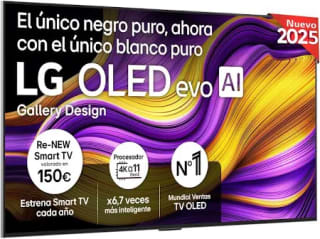 TV LG OLED55G54LW OLED Evo Gallery 55 pulgadas 4K Ultra HD por 1.309€