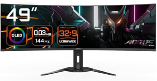 Ecran PC Incurvé 49" Gigabyte Aorus CO49DQ QD OLED à 819,99€