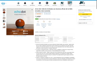 Echo Dot NBA Edition por $1,500 | Amazon