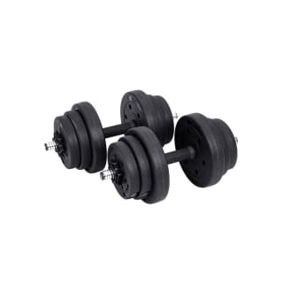 Kit haltères 20 kg noir SONGMICS à 42,99€
