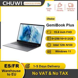 Portátil CHUWI GemiBook Plus 15,6 pulgadas por 175€