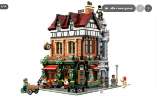 LEGO Icons hoekpand in tudorstijl 10350 voor €184,99 bij Intertoys