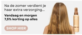 7,5% extra korting op alles bij Haarpro