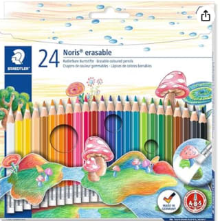 Staedtler 14450NC24 - Lápices de colores (24 unidades), colores surtidos por 7.52€