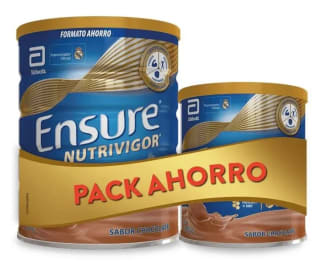 Ensure Nutrivigor Chocolate Pack Ahorro 850g+400g por 37,95€