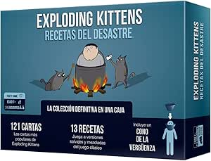 Asmodee Exploding Kittens Recetas del Desastre por 21.74€
