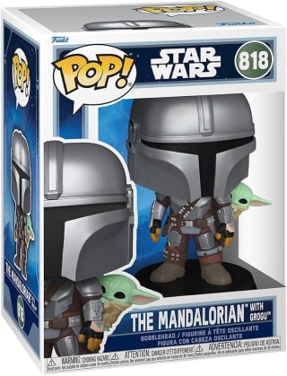 Funko Pop! Star Wars: Mandalorian & Grogu por 11.27€