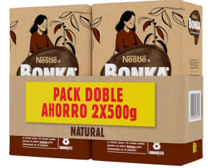 Bonka Café Molido Natural 2 x 500 g por 8.1€
