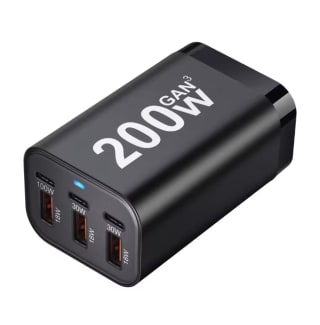 Cargador Rápido USB C GaN de 200W (Enchufe EU) por 14,62€