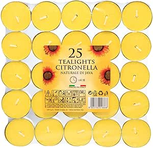 Price's Citronella Scented Tealights 25 Pack £2.60