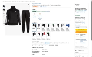 Conjunto Adidas Niños por $627 | Oferta Amazon