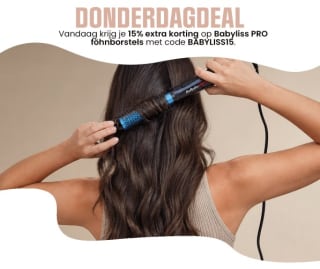 15% extra korting op Babyliss PRO föhnborstels bij Haarshop