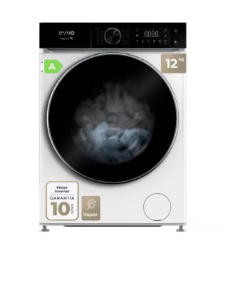 Evvo lavadora 12 kg carga frontal nature r12 por 324,17€