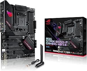 ROG STRIX B550-F GAMING WIFI II Tarjeta madre p/AMD AM4, 3° Gen Ryzen $108.421 Amazon